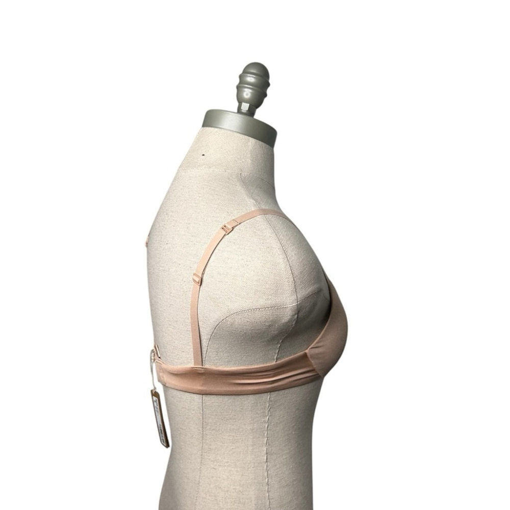 Skims Kim K Wireless Form PUSH-UP PLUNGE BRA in Mica Light Beige 34C - Picture 8 of 10